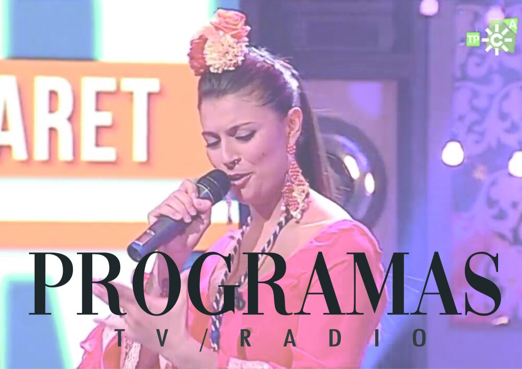 Nazaret Navarro en programas de TV Y Radio